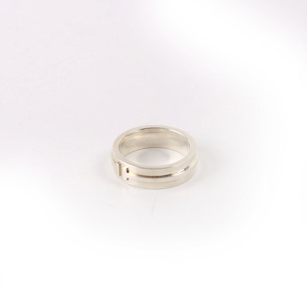Tiffany T Narrow Ring 925 Size 6.5