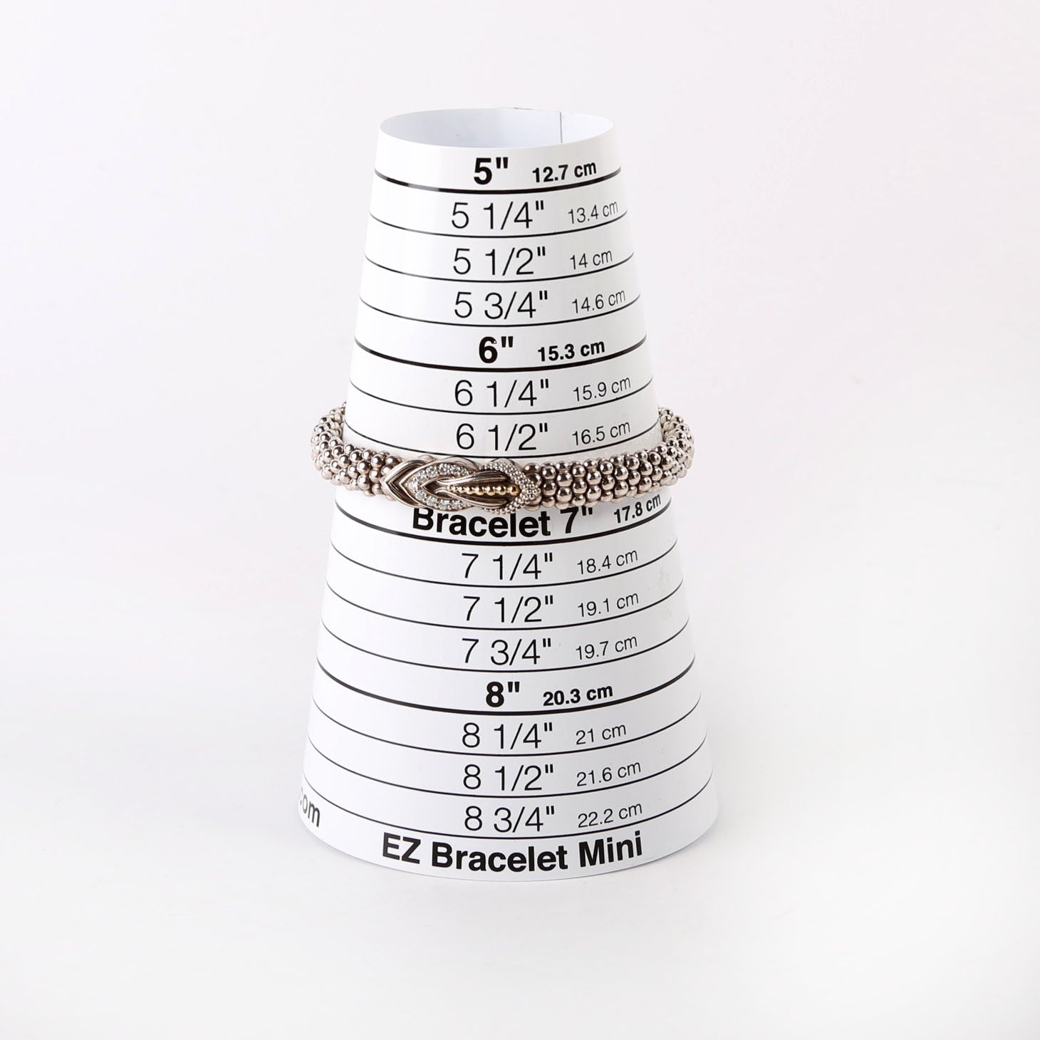 Caviar Interlock Link Bracelet 925/750/Diamonds
