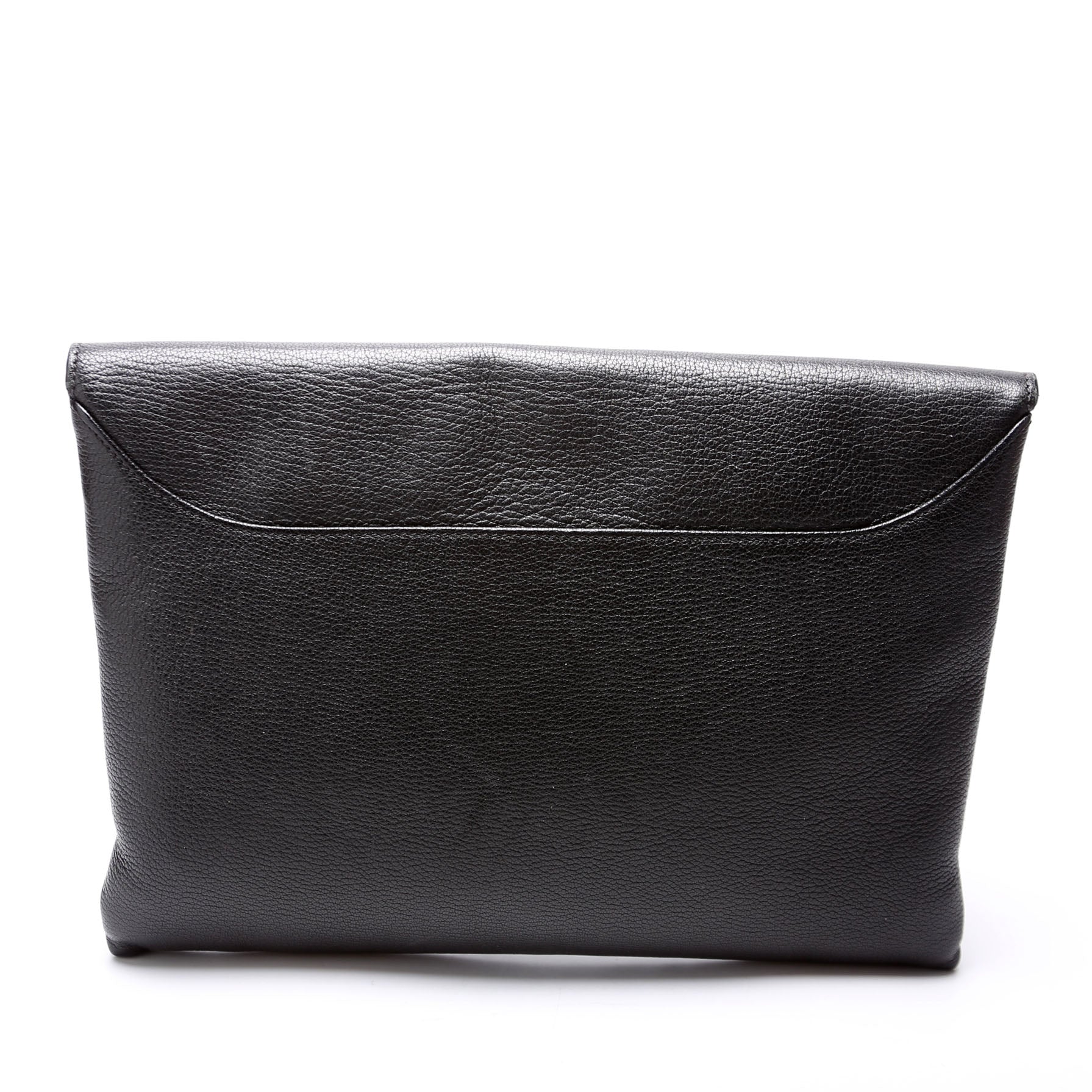 Antigona Goatskin Clutch Medium Black