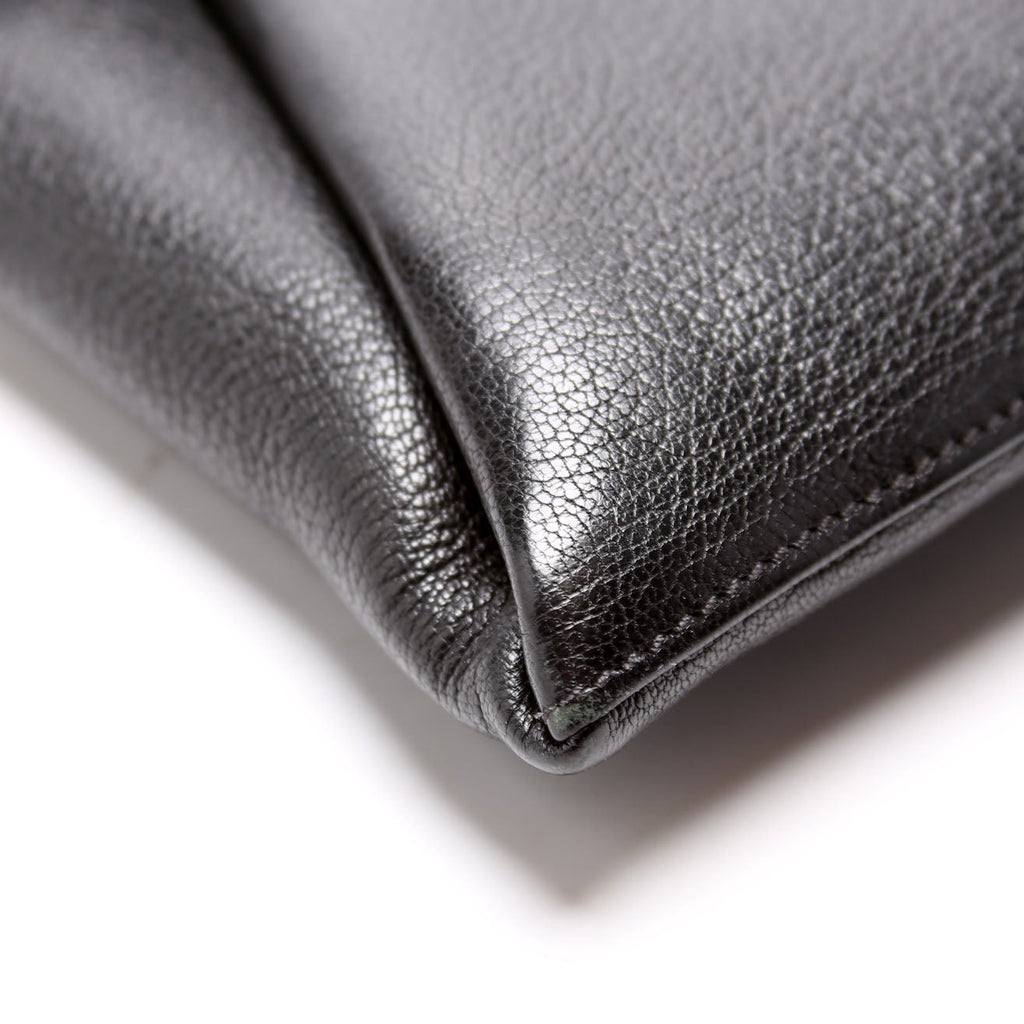 Antigona Goatskin Clutch Medium Black