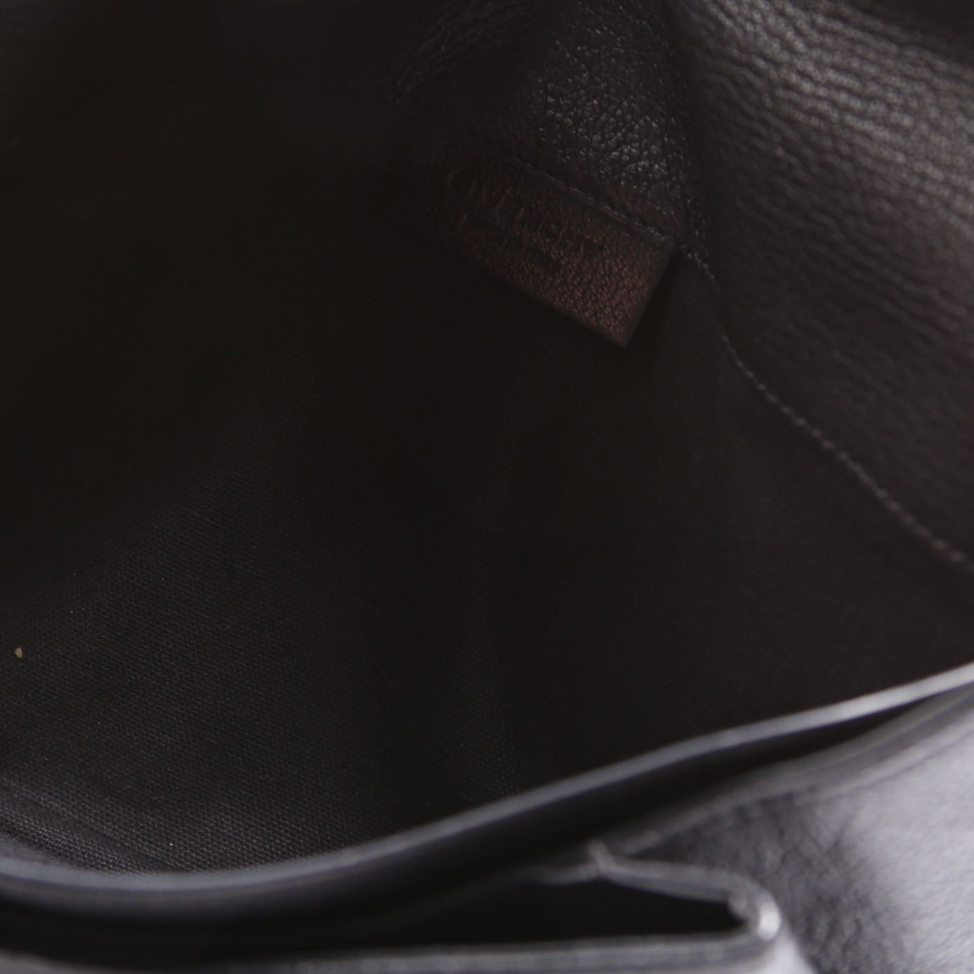 Antigona Goatskin Clutch Medium Black
