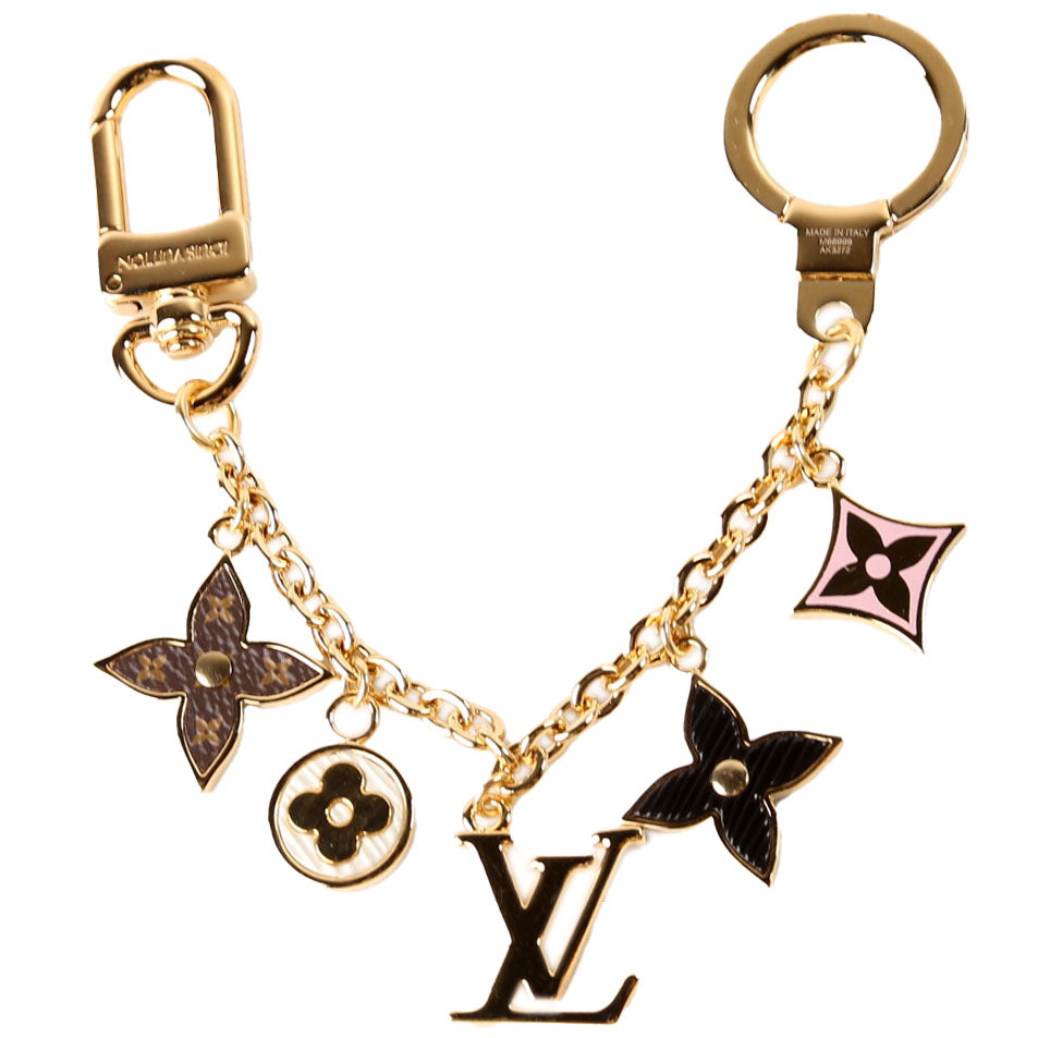 Spring Street Chain Bag Charm Gold/Multicolor