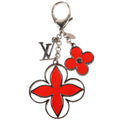 Epi Rimy Bag Charm Red/Silver