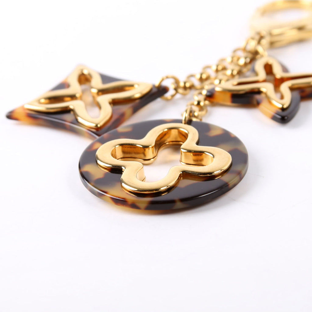 Insolence Bag Charm Brown/Gold