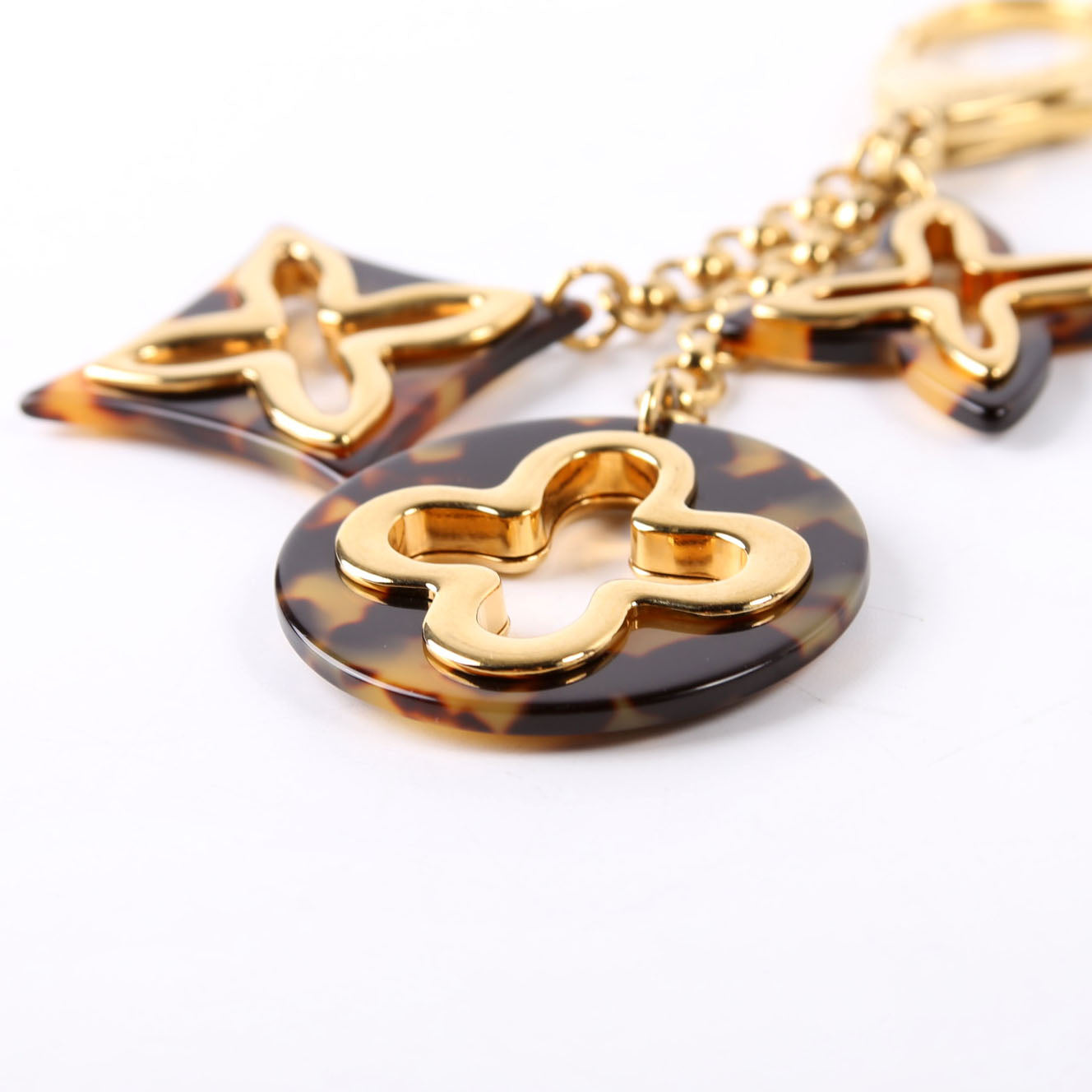 Insolence Bag Charm Brown/Gold