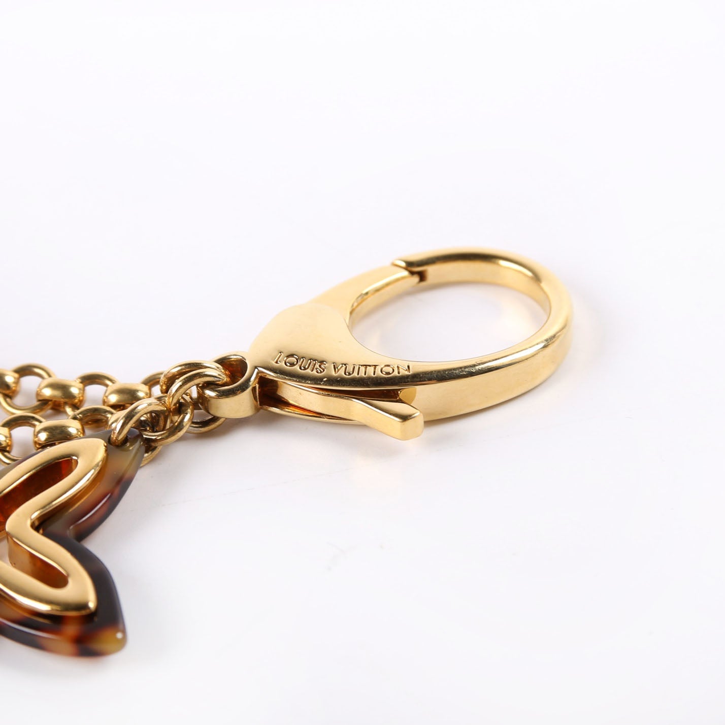 Insolence Bag Charm Brown/Gold