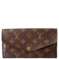 Sarah Wallet Monogram Newer