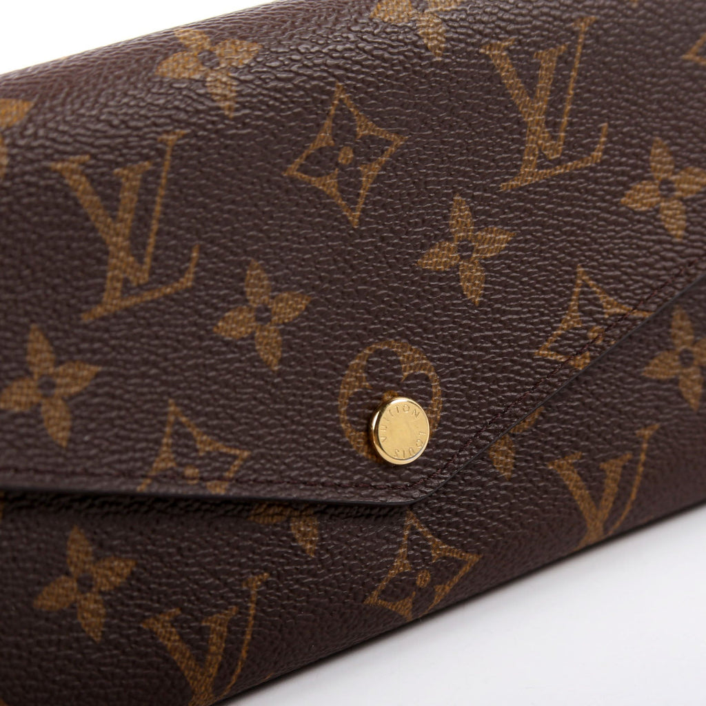 Sarah Wallet Monogram Newer