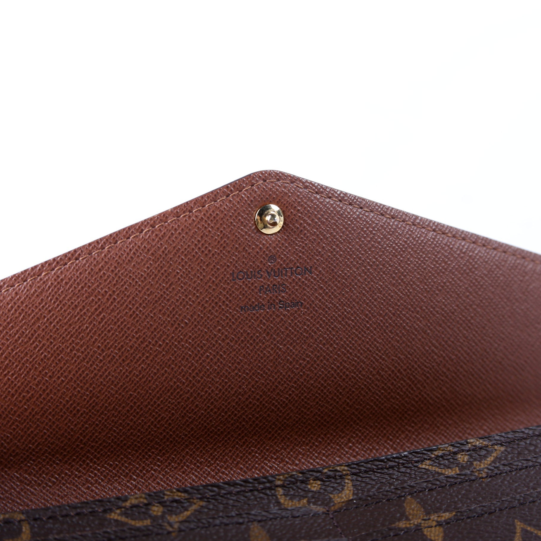 Sarah Wallet Monogram Newer