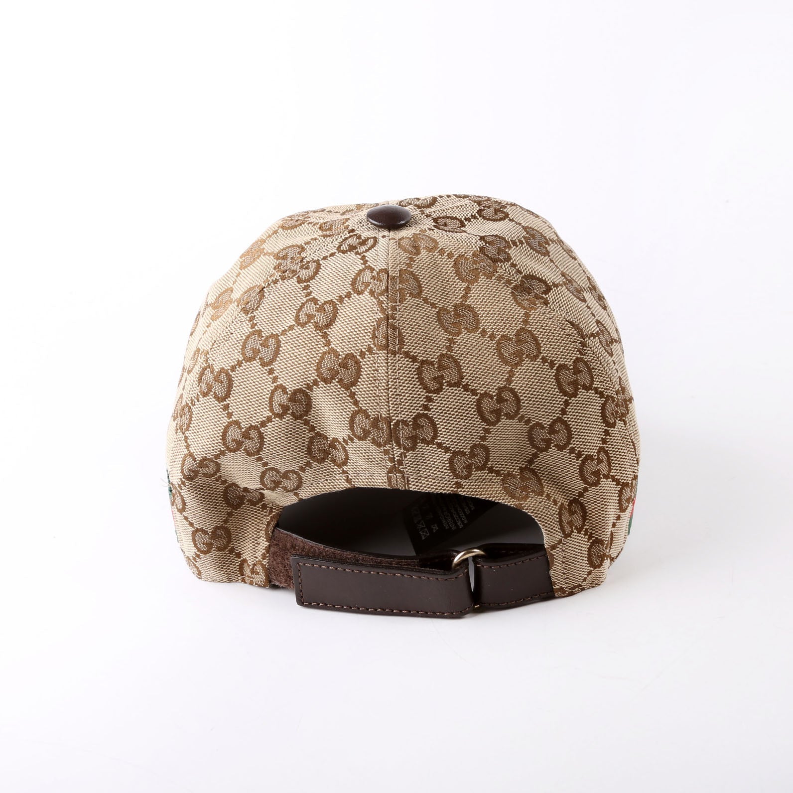 200035 GG Canvas Web Hat Size Large