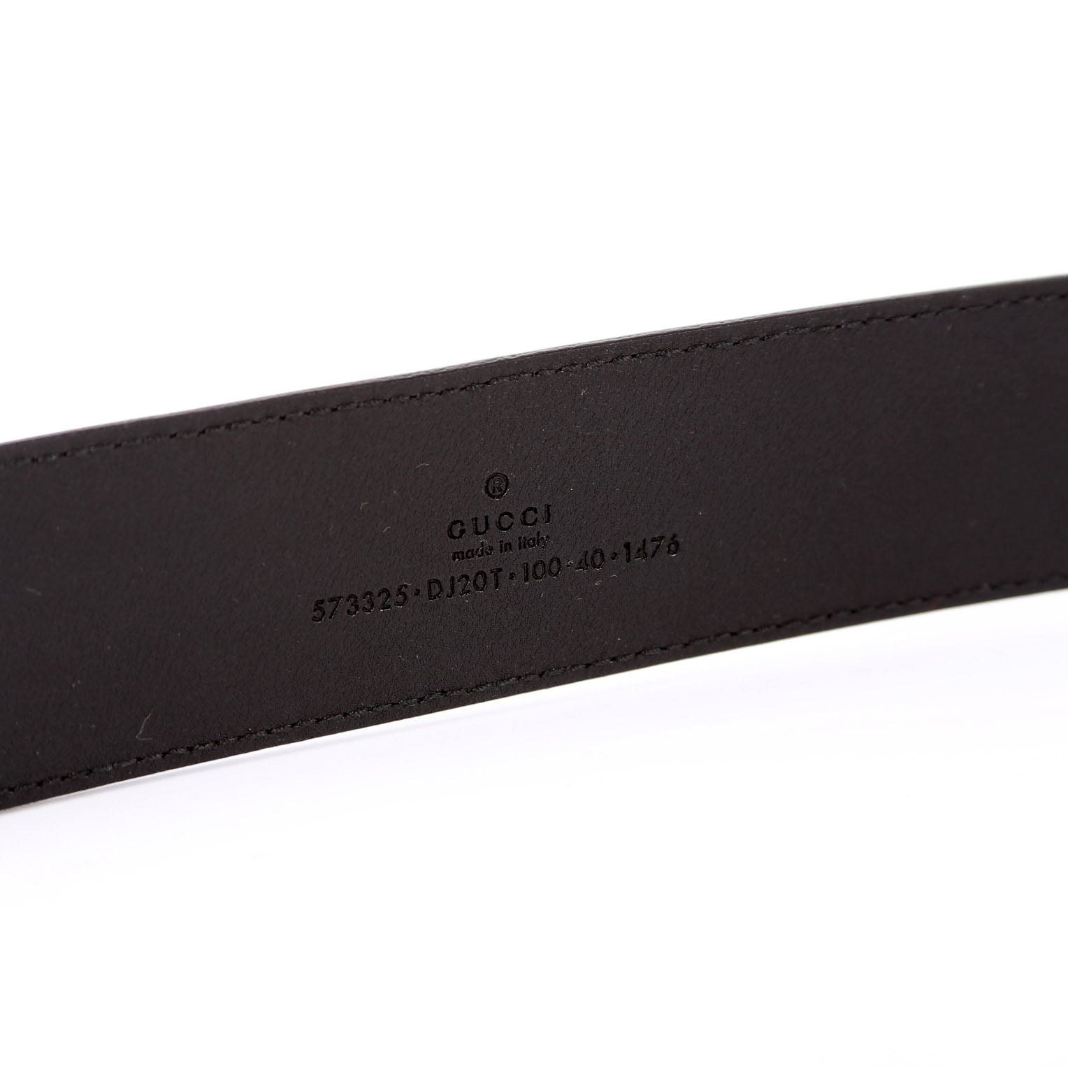 573325 Leather Belt 100/40 Black