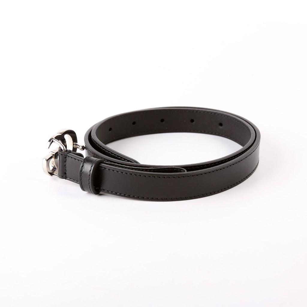 Gucci 409417 GG Marmont Thin Belt Size 70/28 Black