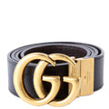 474350 Marmont Reversible Leather Belt Size 95/38 Black
