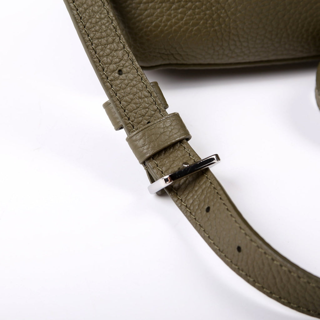 Capucines PM Taurillon/Python Green