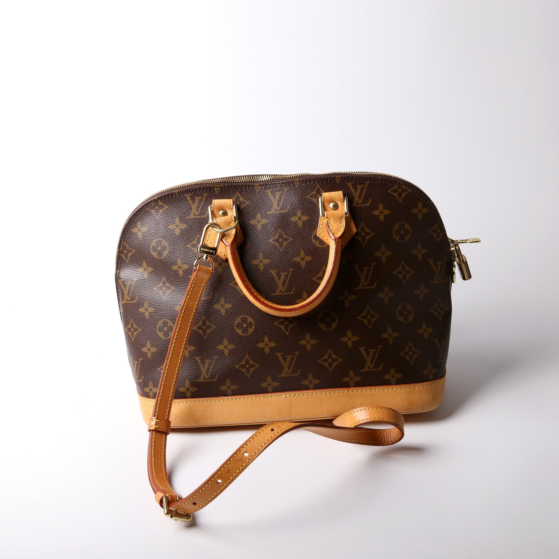 Alma PM with Strap Monogram