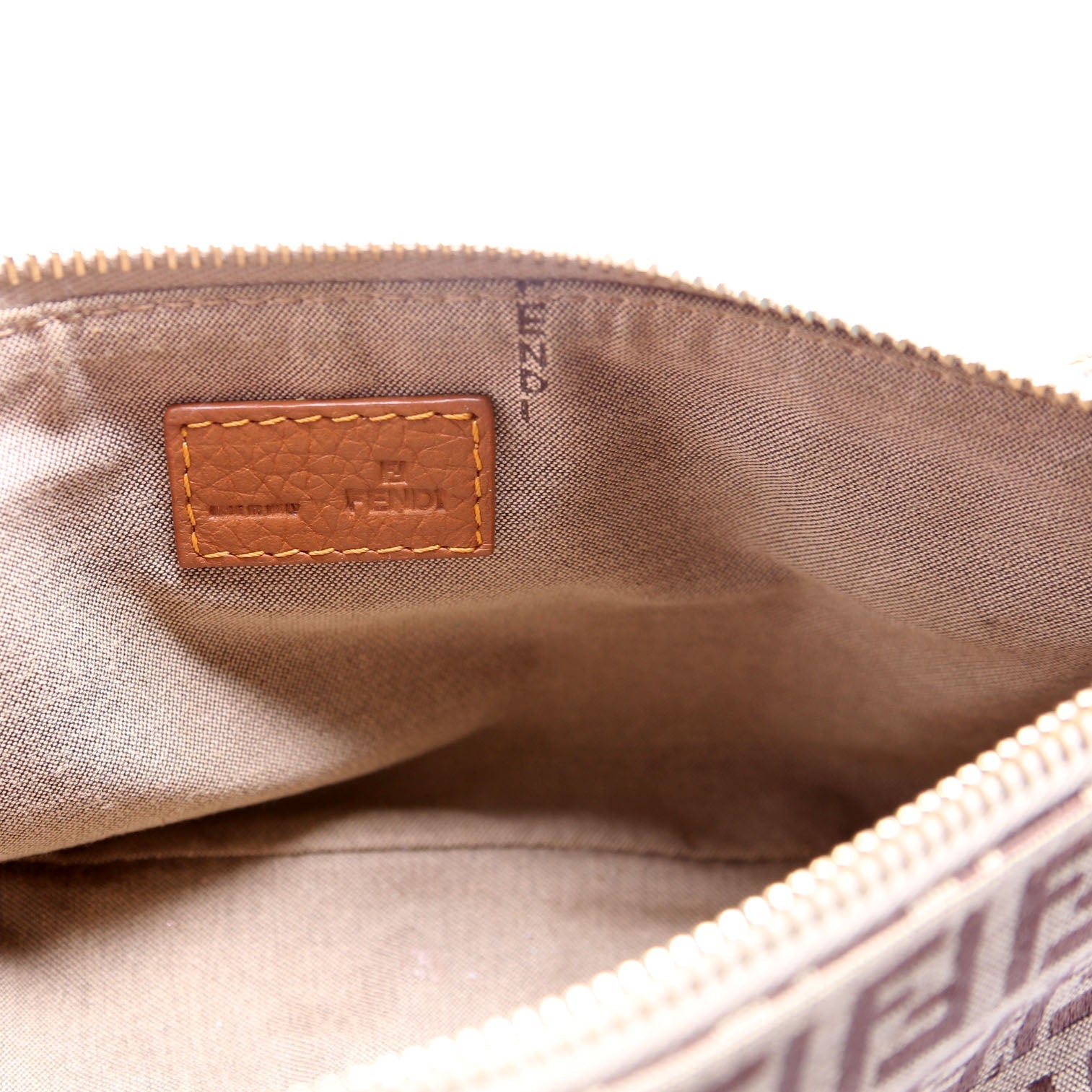 8BR513 Zucchino Triple Strap Mini Pochette Brown
