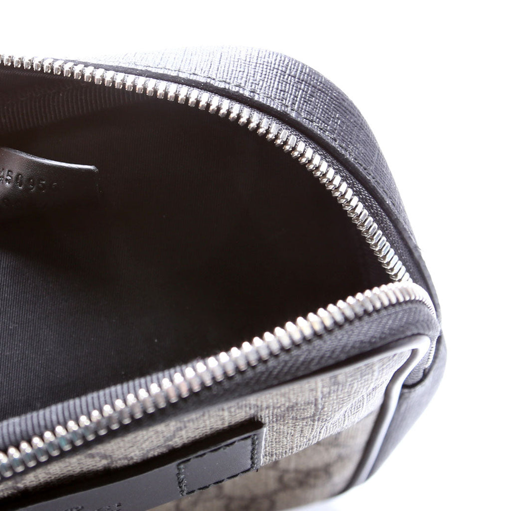 450956 GG Supreme Belt Bag Black