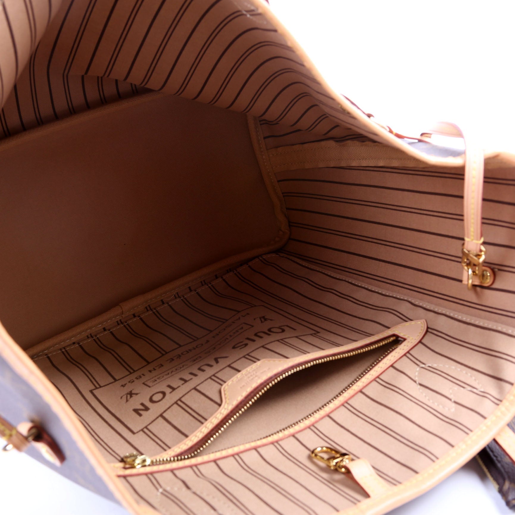 Neverfull with Wallet MM Monogram