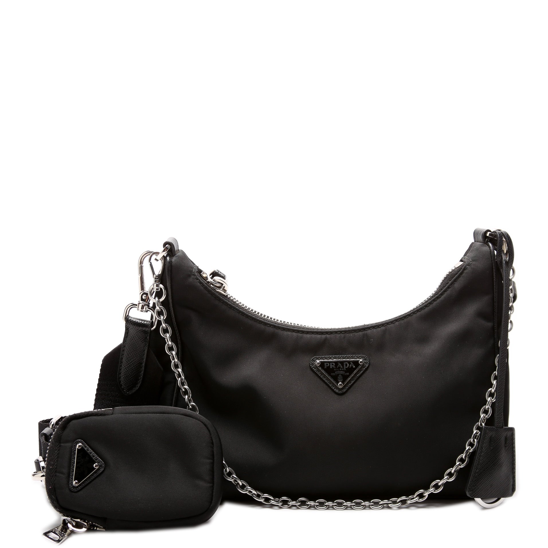Nylon Re-Edition 2005 Shoulder Bag Black