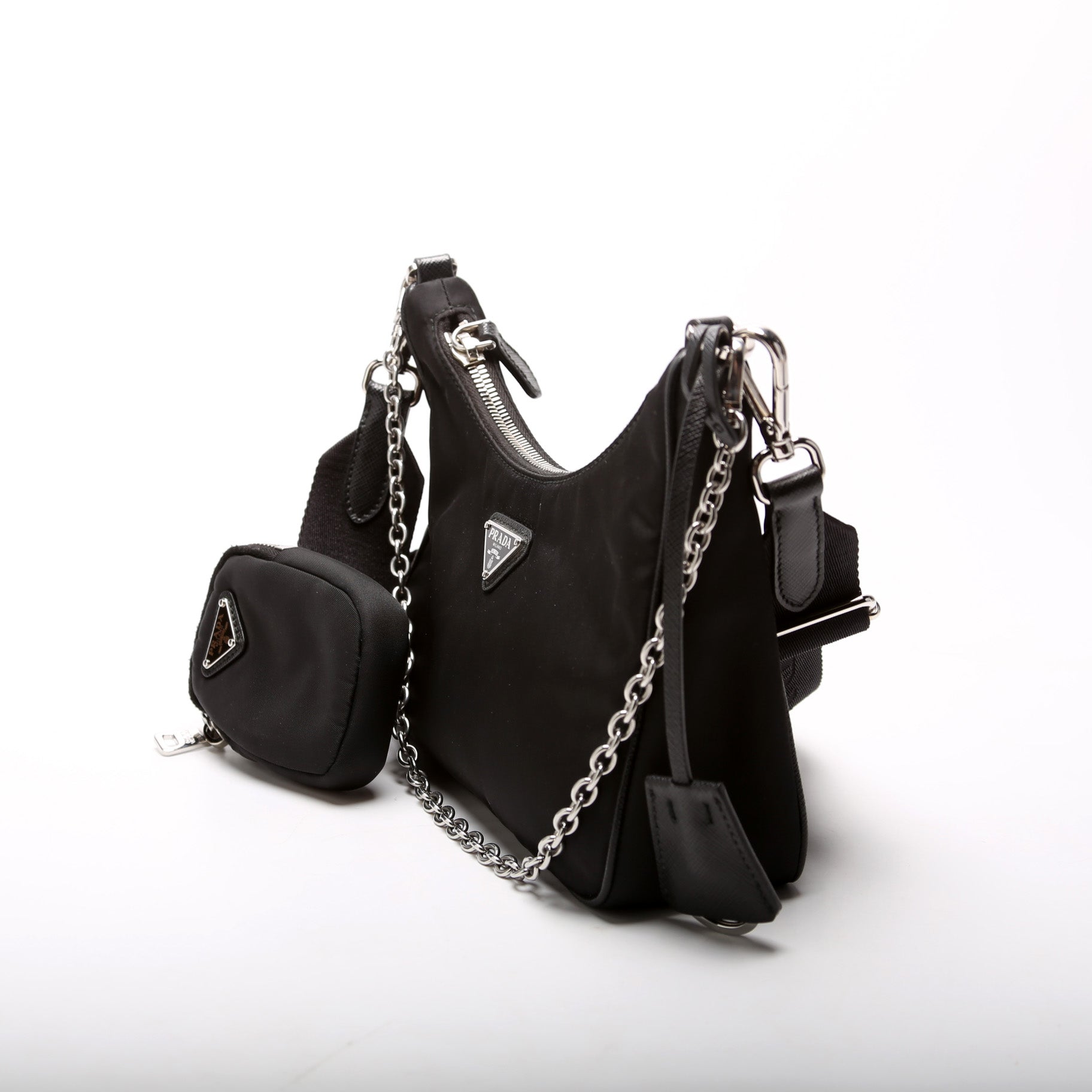 Nylon Re-Edition 2005 Shoulder Bag Black