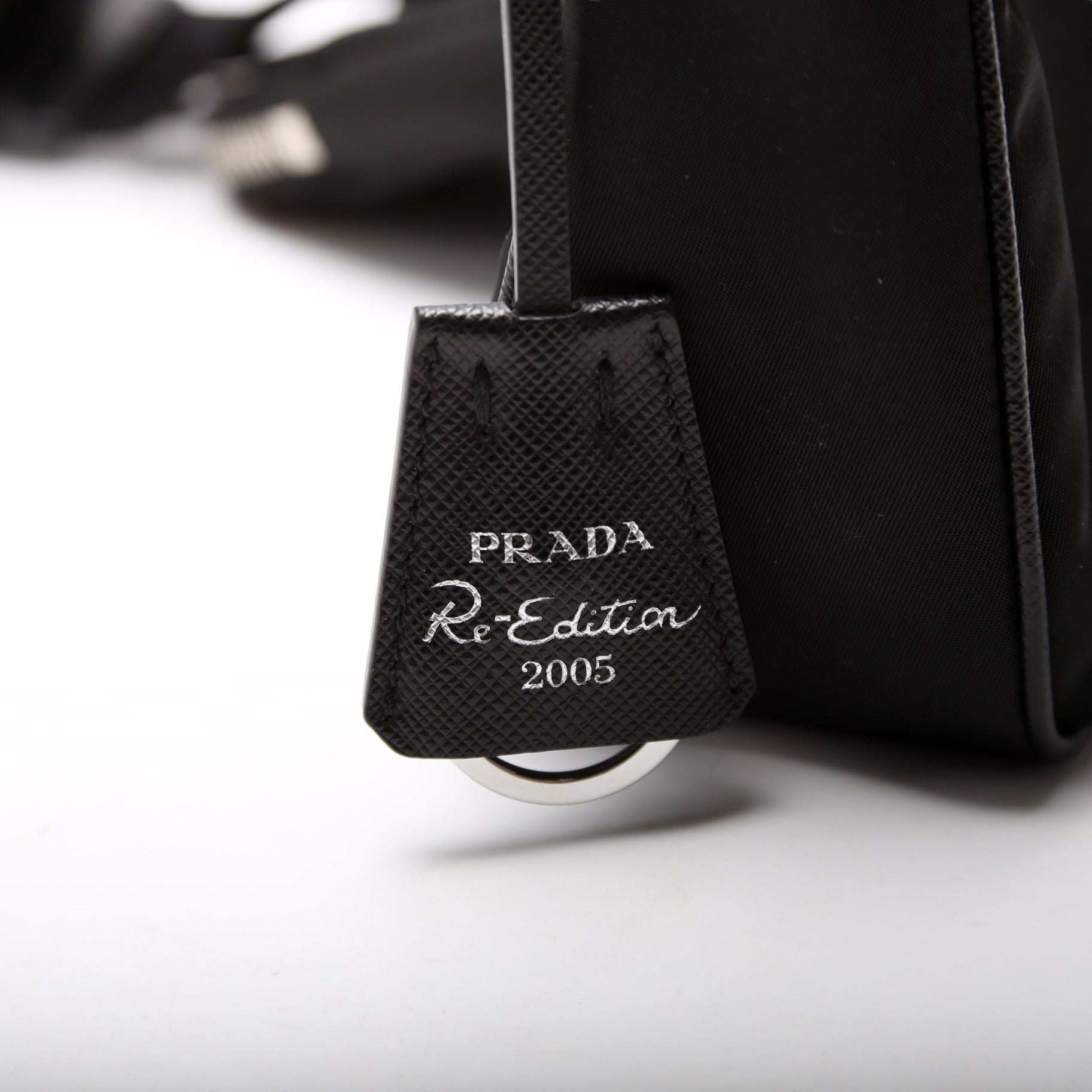 Nylon Re-Edition 2005 Shoulder Bag Black