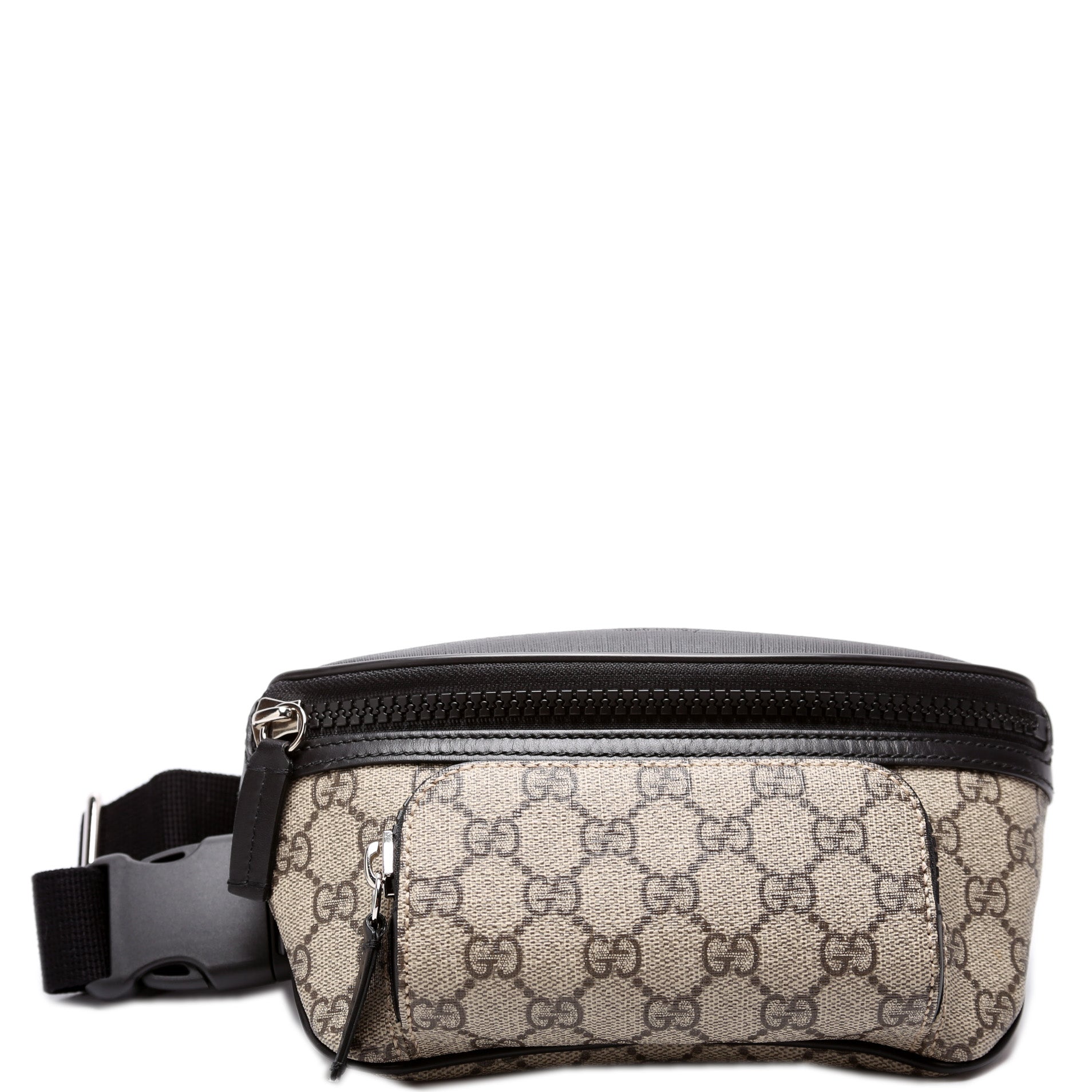 450946 GG Supreme Belt Bag Black/Beige