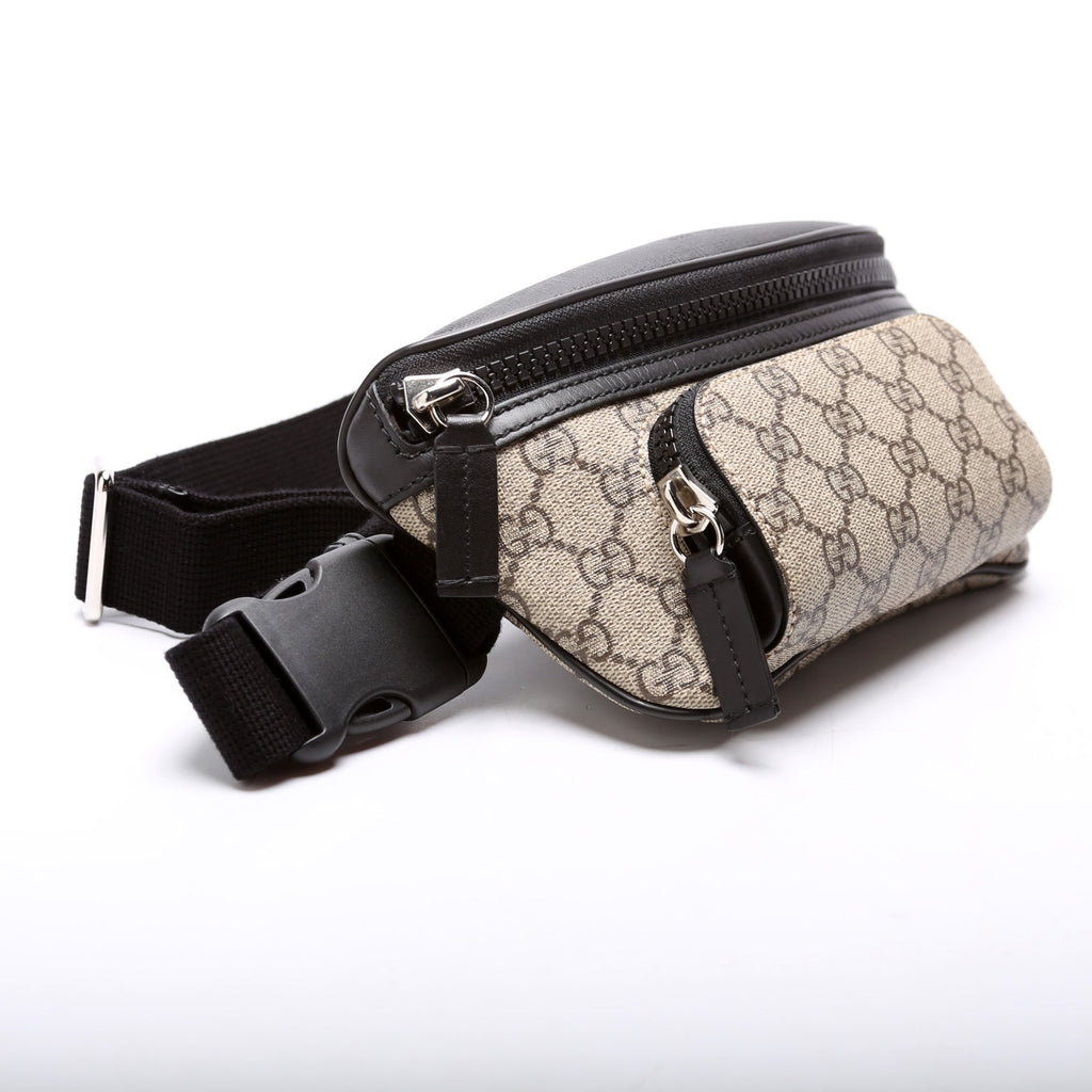 450946 GG Supreme Belt Bag Black/Beige