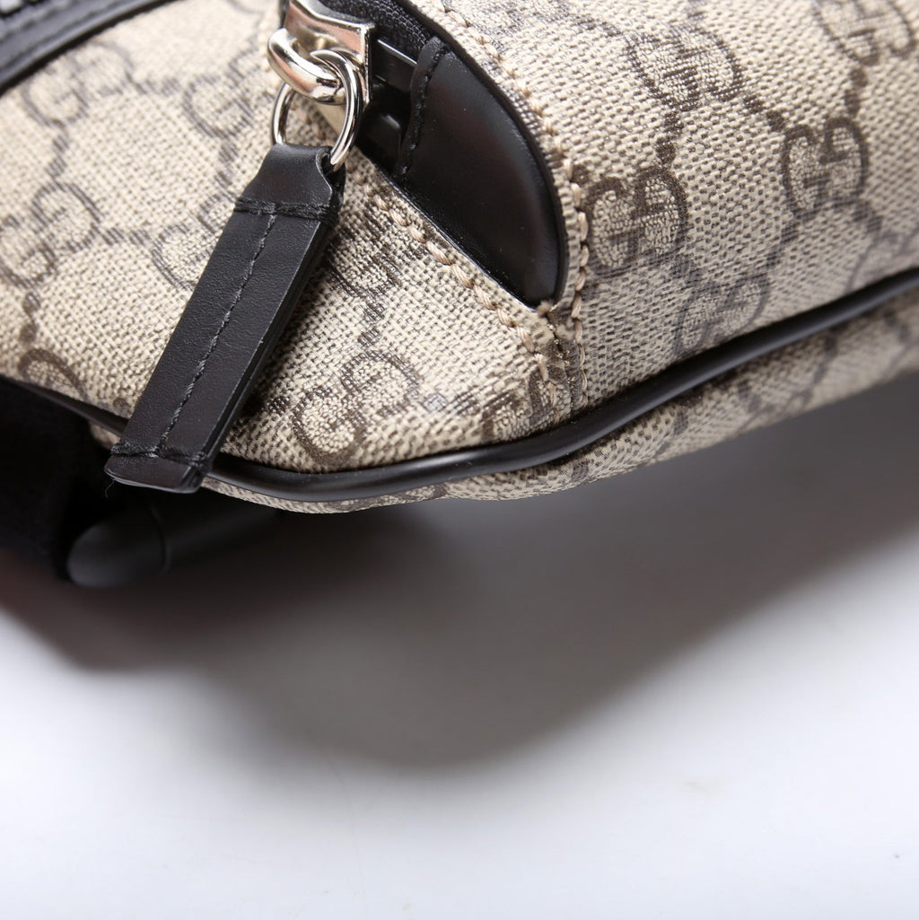 450946 GG Supreme Belt Bag Black/Beige