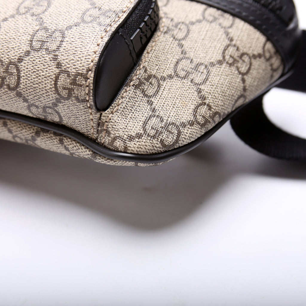 450946 GG Supreme Belt Bag Black/Beige