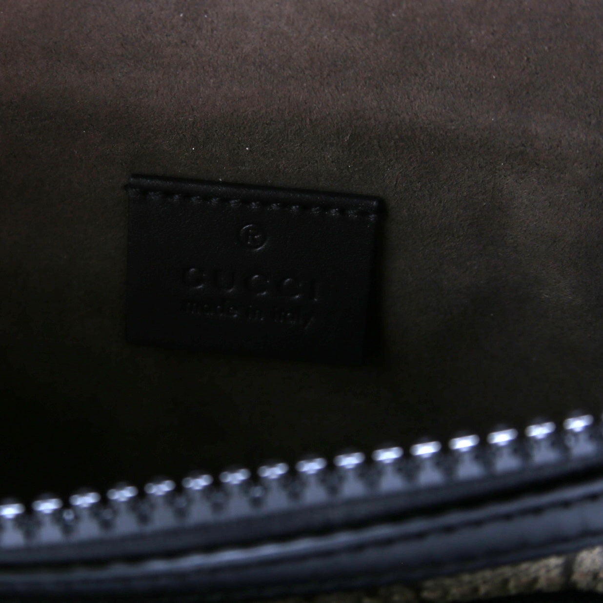 450946 GG Supreme Belt Bag Black/Beige