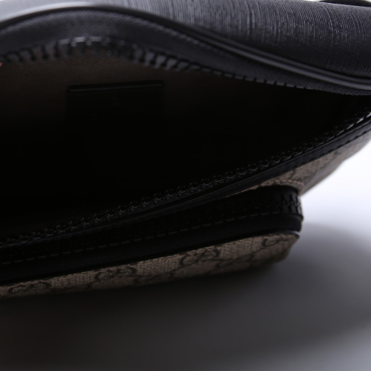 450946 GG Supreme Belt Bag Black/Beige