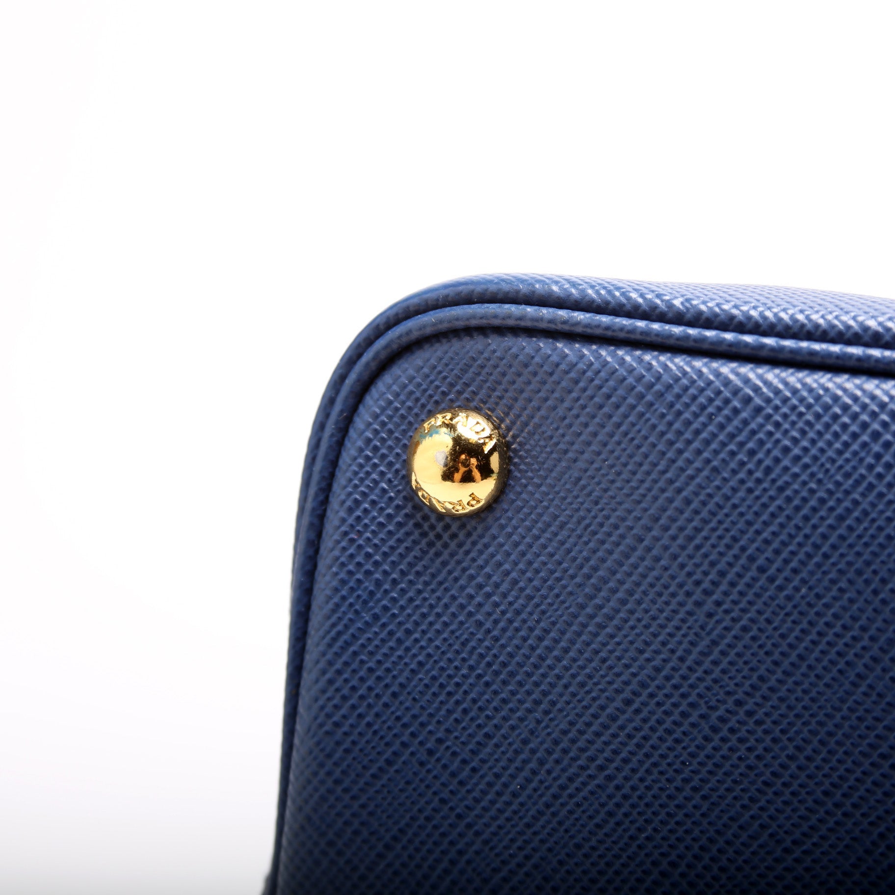 Saffiano Cuir Double Large Blue