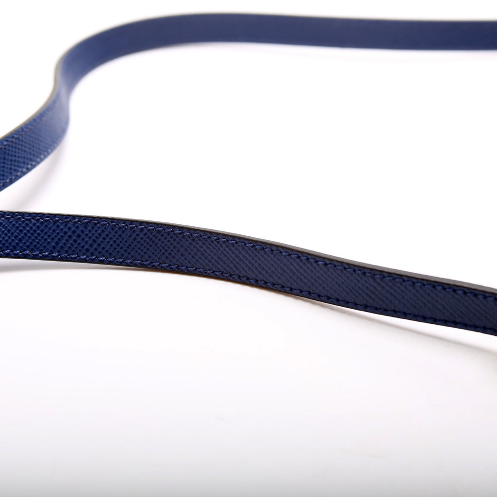 Saffiano Cuir Double Large Blue
