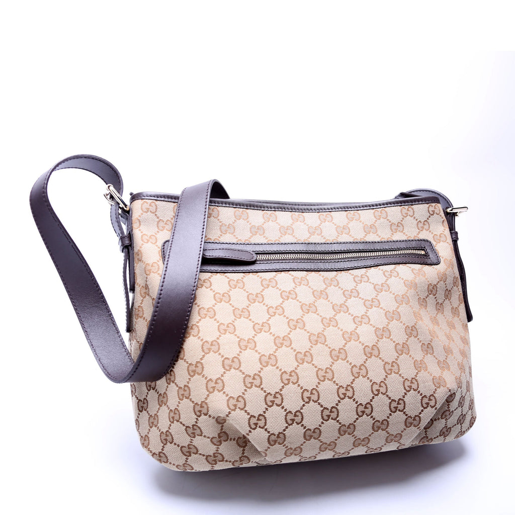 388930 GG Canvas Shoulder Bag