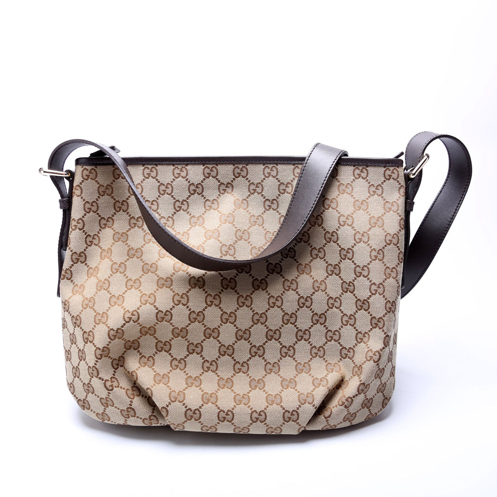 388930 GG Canvas Shoulder Bag
