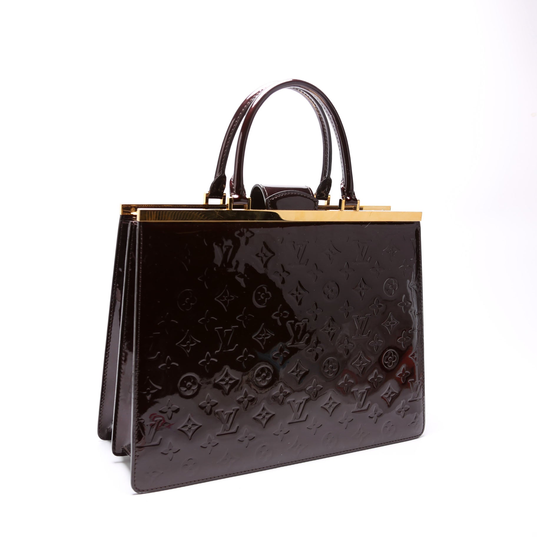 Deesse GM Bag Vernis Burgundy