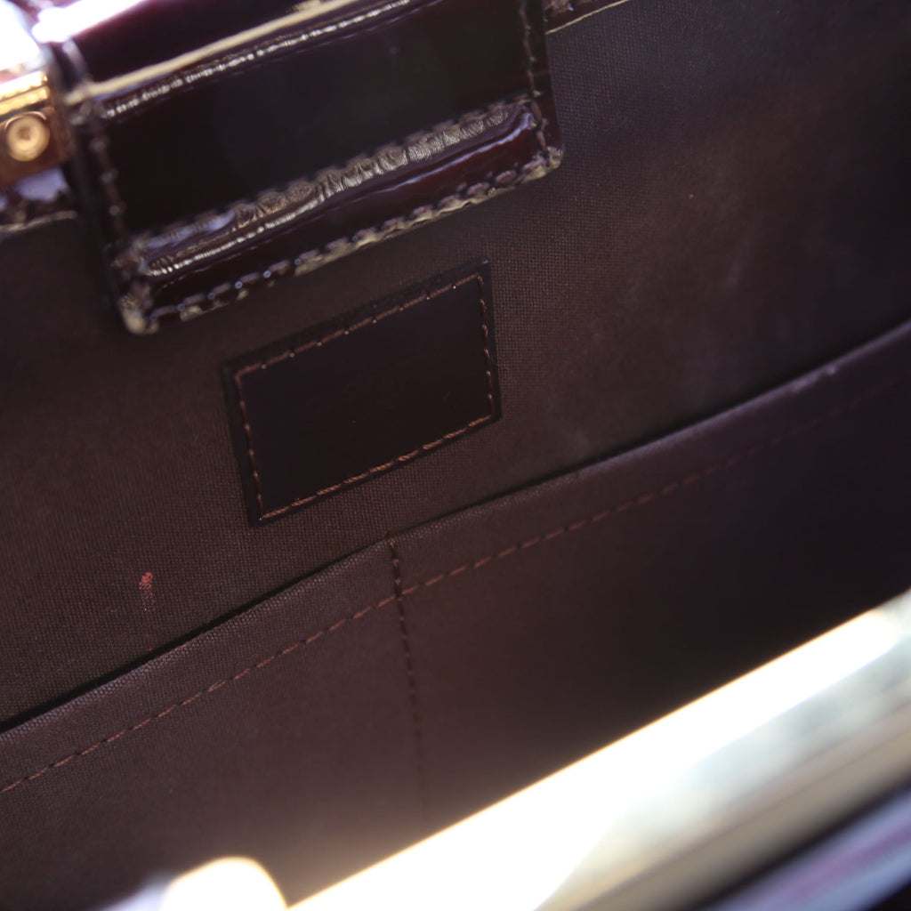 Deesse GM Bag Vernis Burgundy