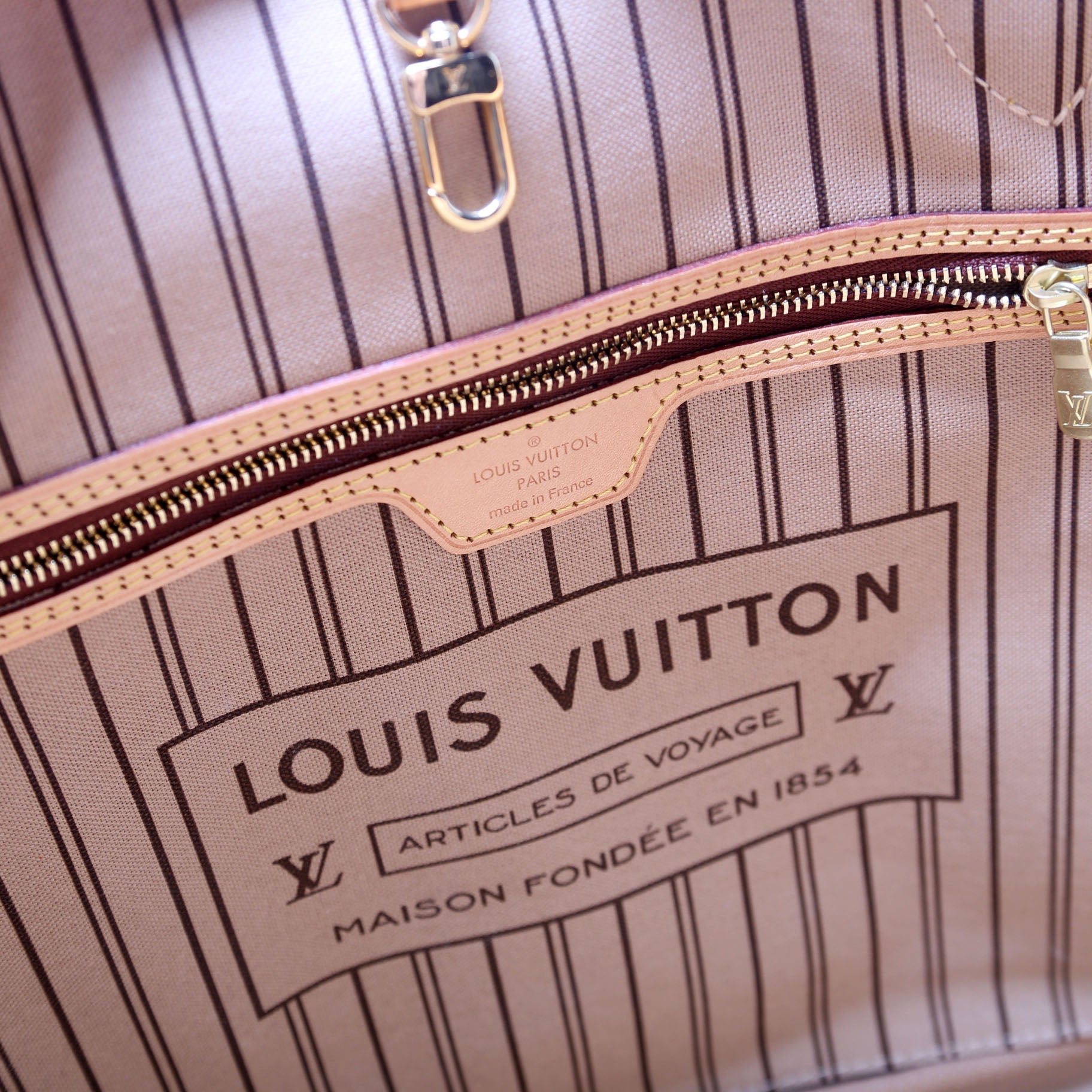 Neverfull with Wallet MM Monogram