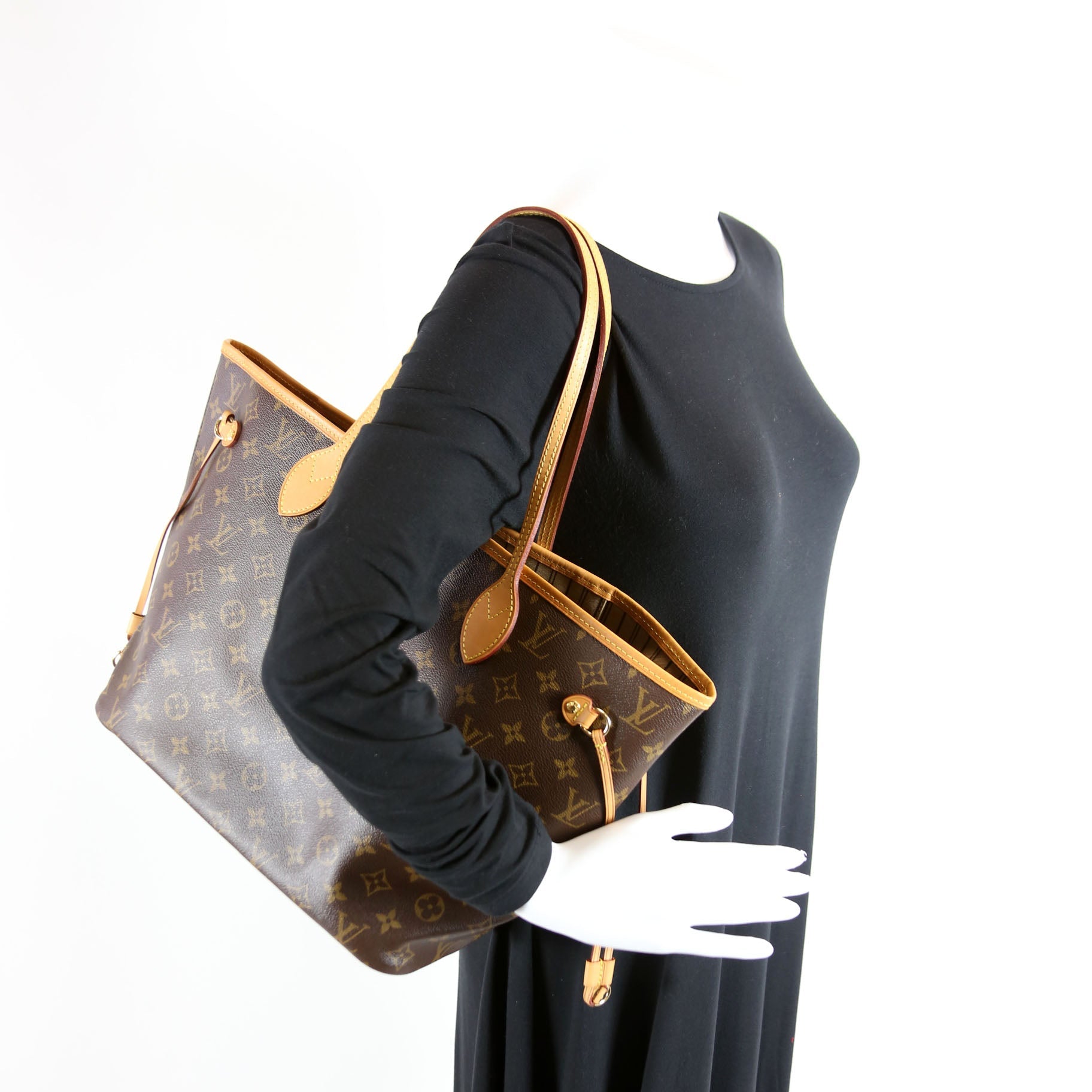 Neverfull with Wallet MM Monogram