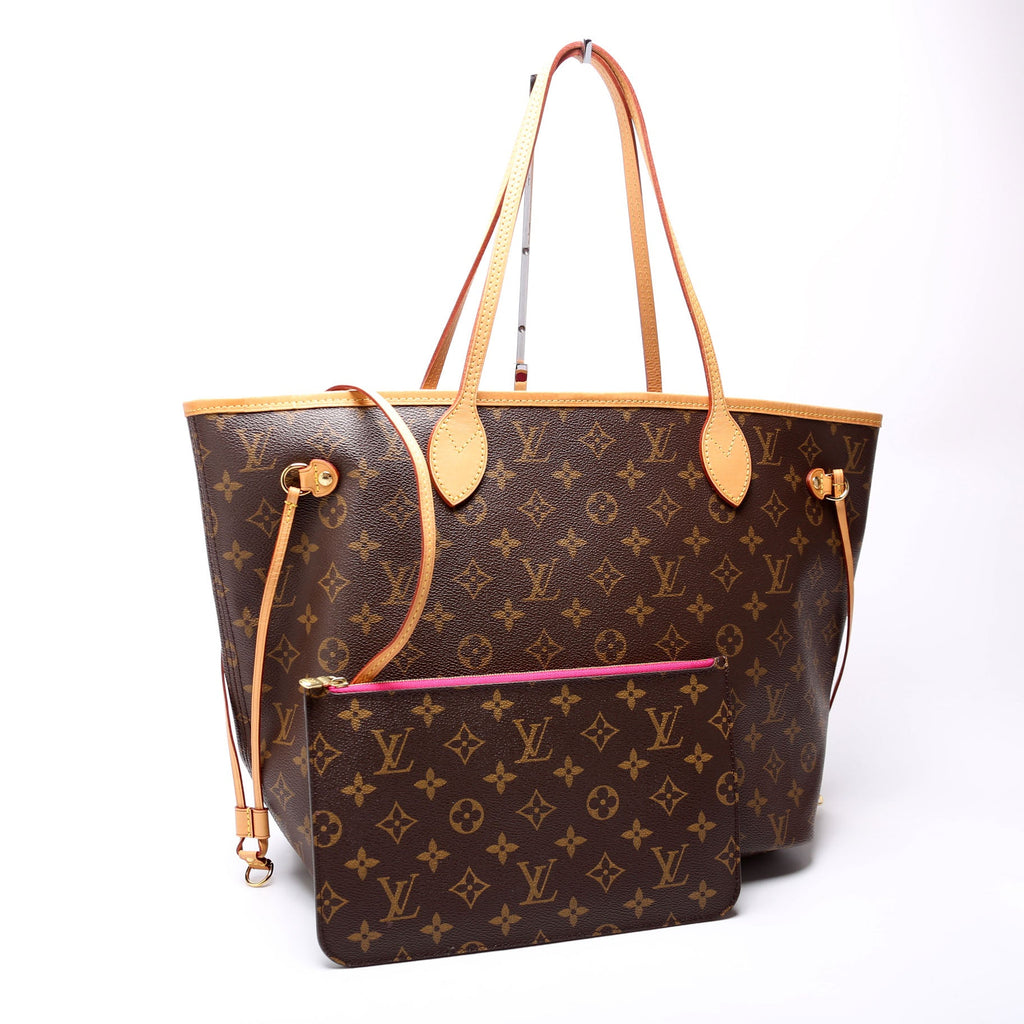 Neverfull with Wallet MM Monogram