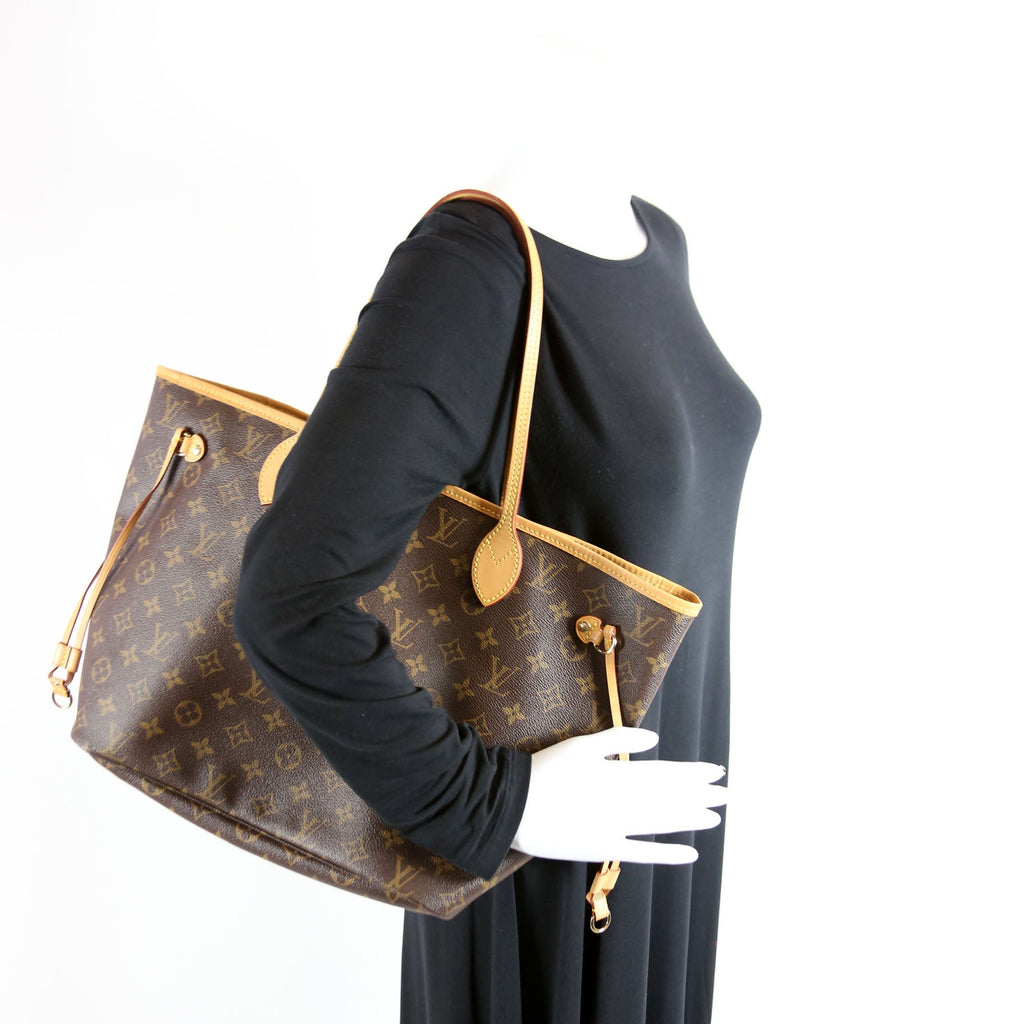 Neverfull with Wallet MM Monogram