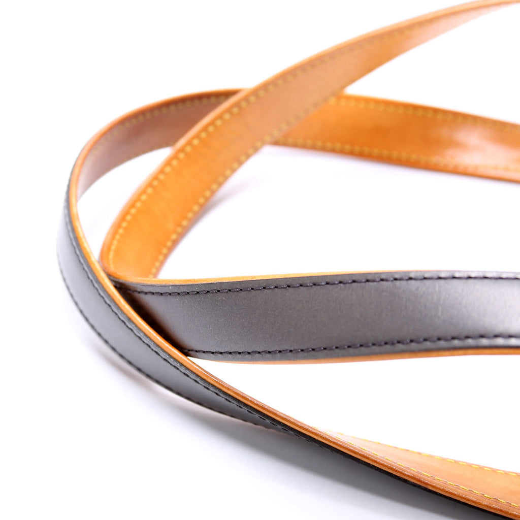 Stockton Monogram Matte Leather Silver