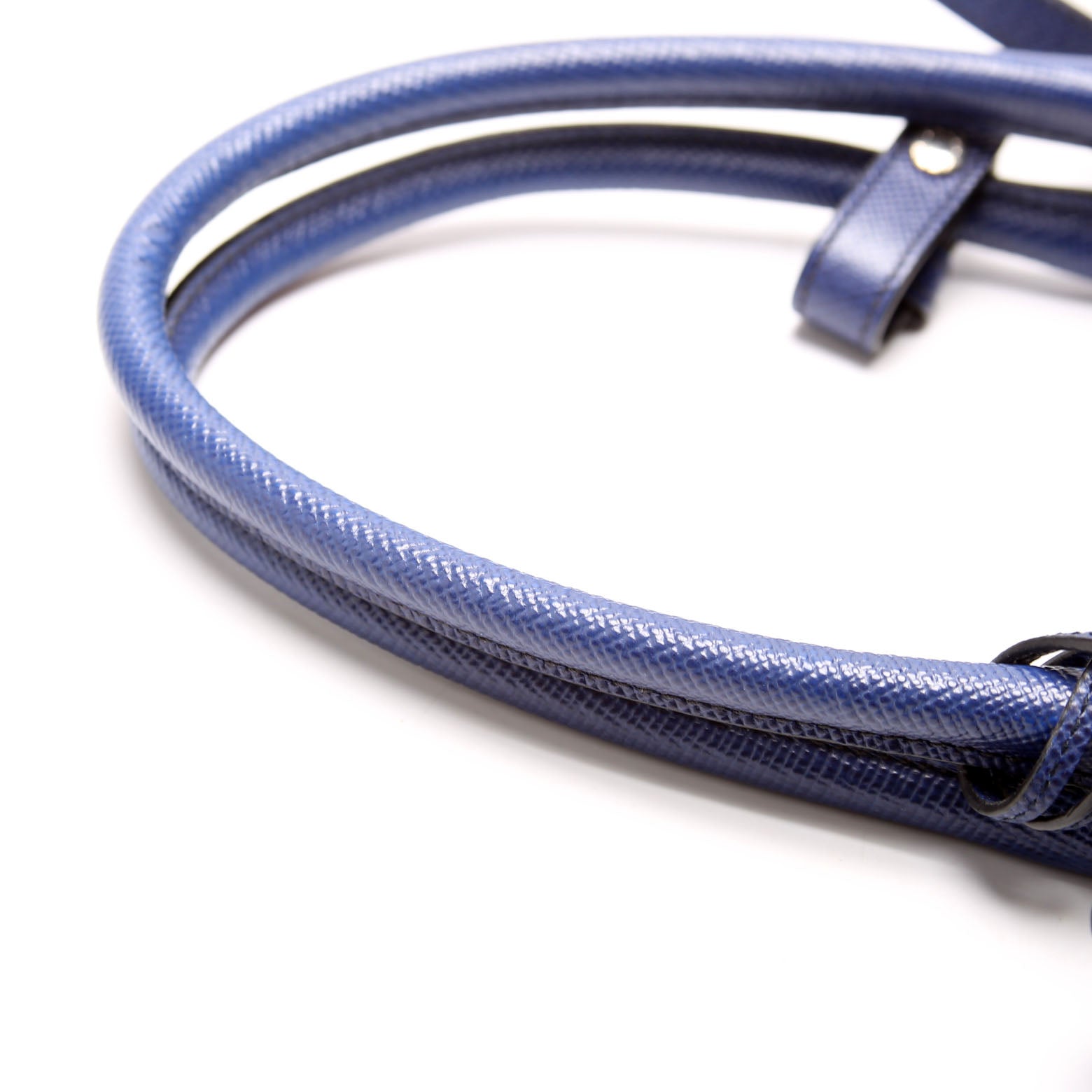 Saffiano Cuir Double Medium Blue