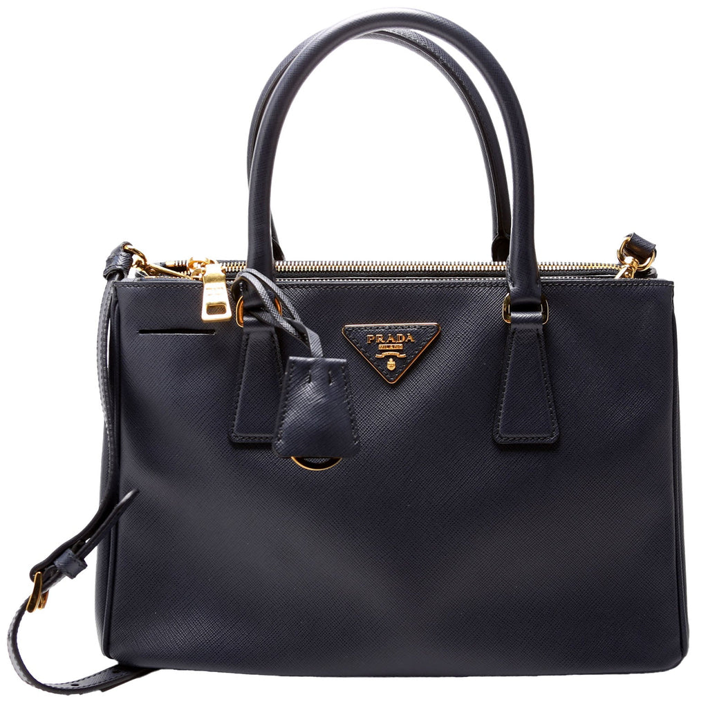 Saffiano Galleria Small Navy