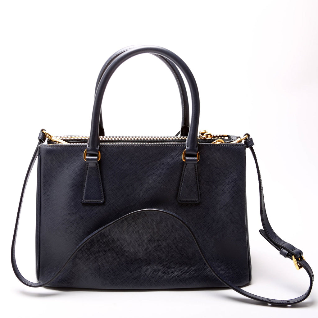 Saffiano Galleria Small Navy