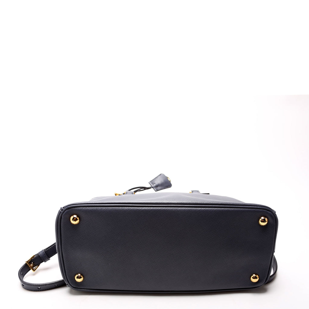 Saffiano Galleria Small Navy