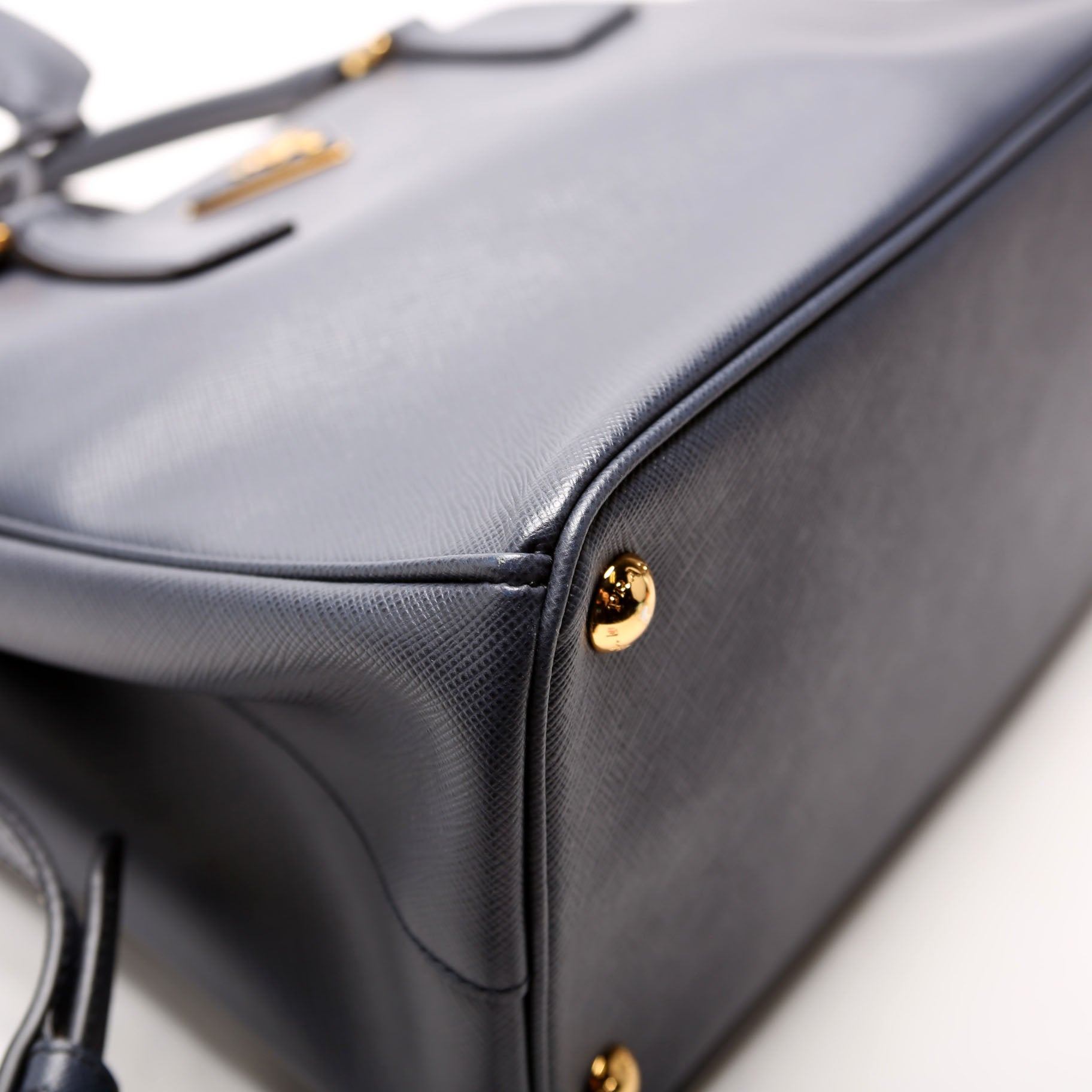 Saffiano Galleria Small Navy