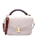 Pochette Metis Empreinte Braided Cream