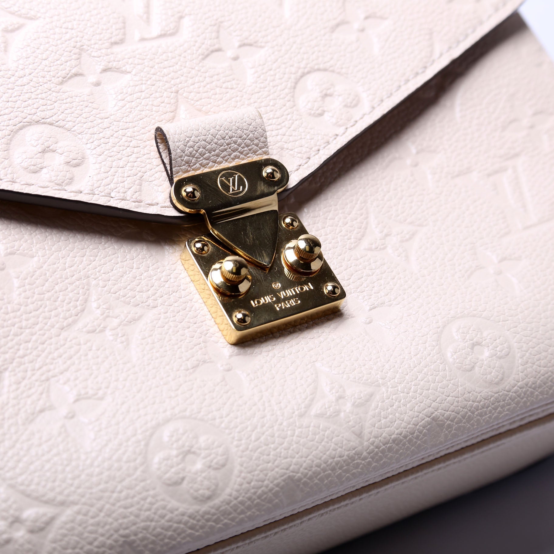 Pochette Metis Empreinte Braided Cream