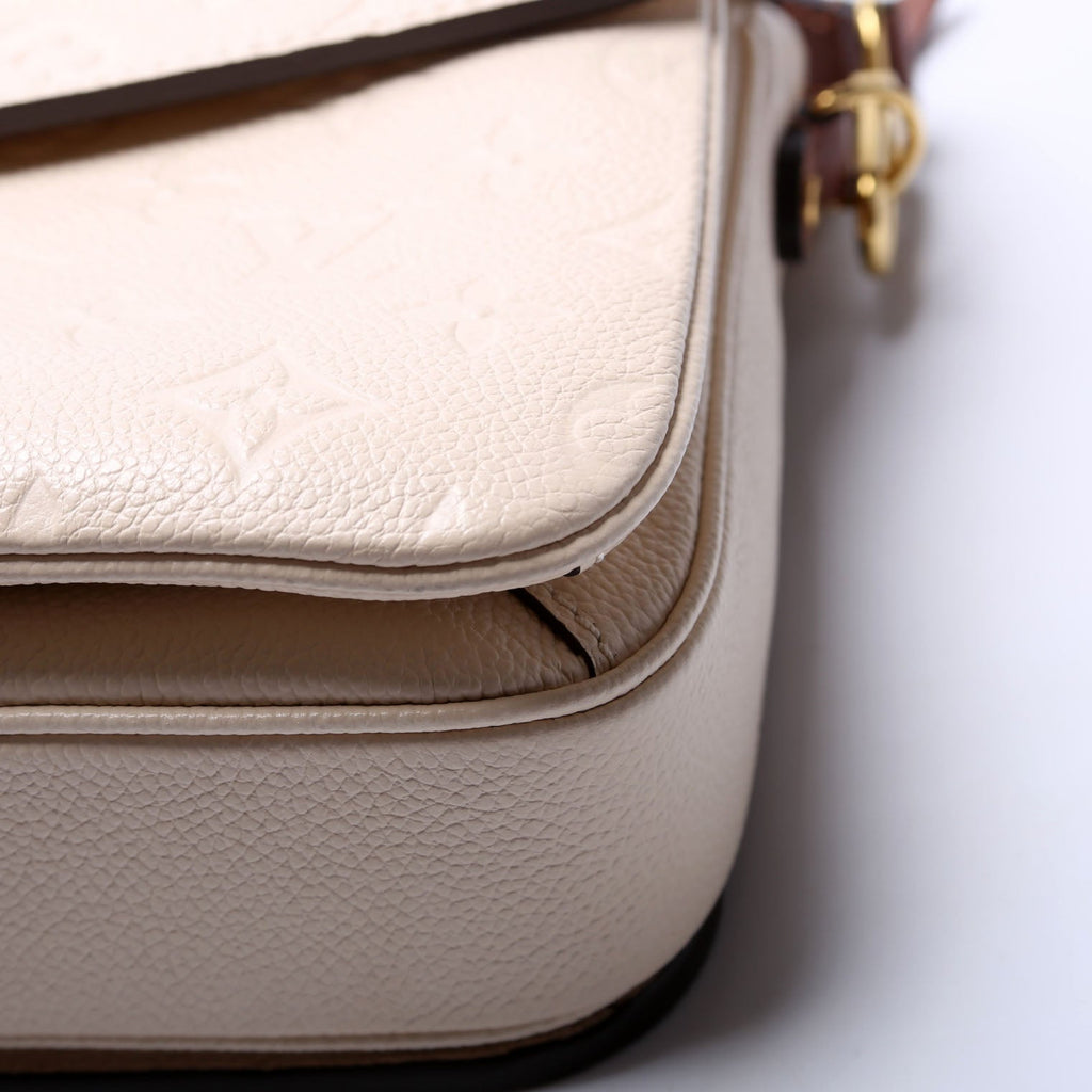 Pochette Metis Empreinte Braided Cream